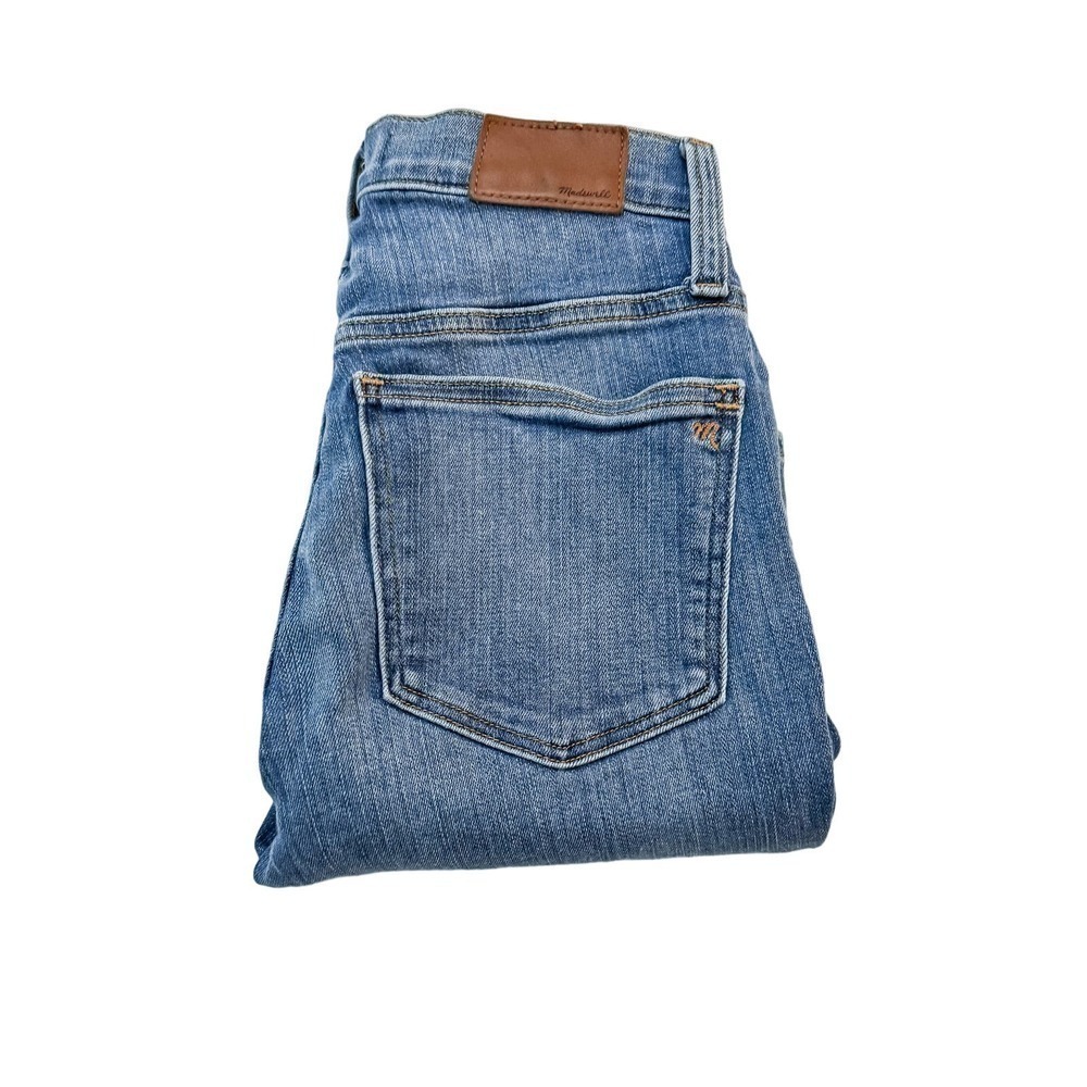 Madewell 10" Roadtripper Medium Wash Button Fly Denim Jeans SIze 23T